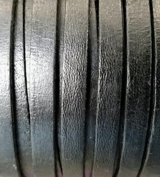 le&eth;urreimar svart flatar